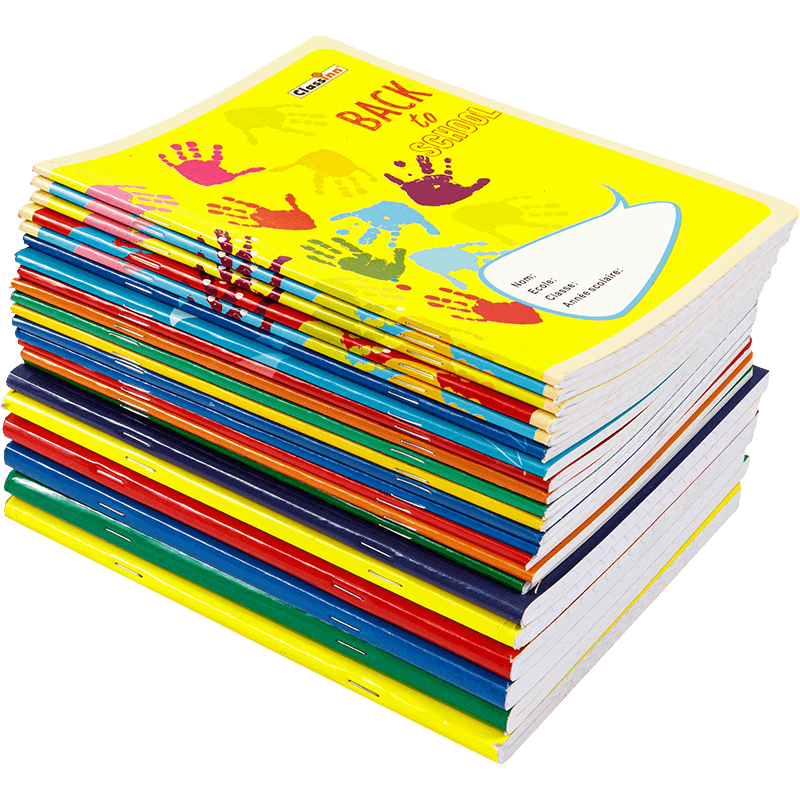 Dathanna éagsúla ar fáil Leabhar Cleachtaí