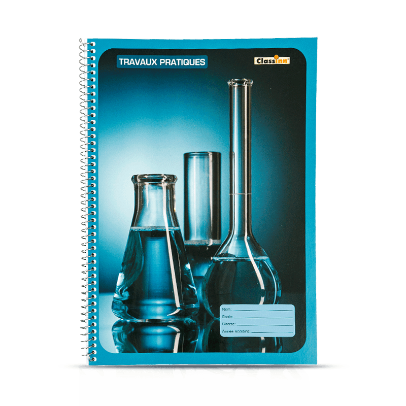 bíseach ceangailteach Leabhar Cleachtaí Travaux Pratiques